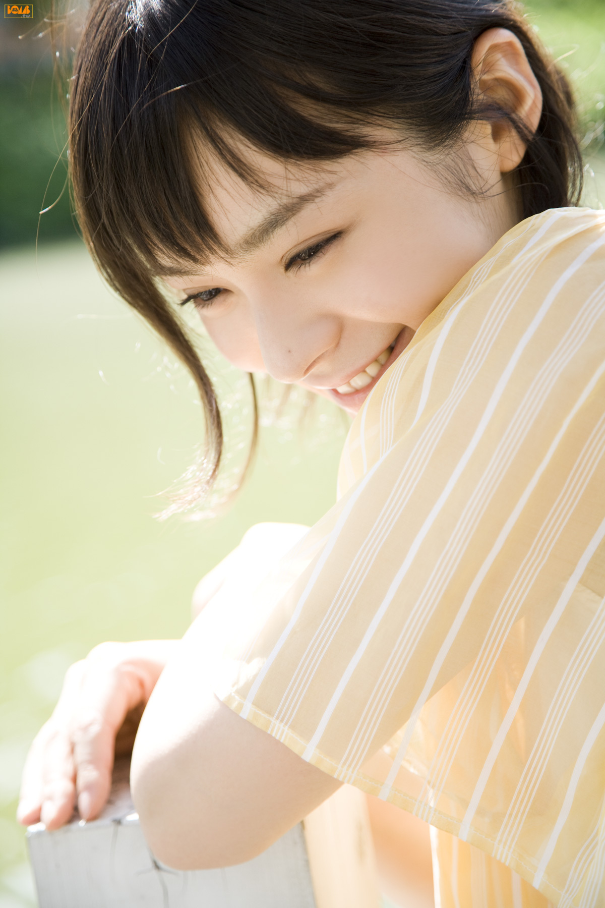 贯地谷诗穗梨 Shihori Kanjiya  Bomb.tv 清纯MM户外写真照